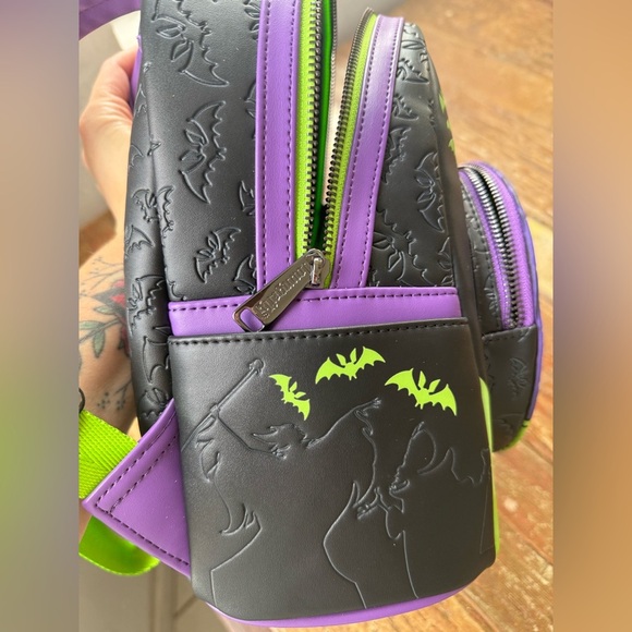 NWOT Disneyland Oogie Boogie Bash 2024 Loungefly Mini Backpack PARK EXCLUSIVE - Picture 10 of 12